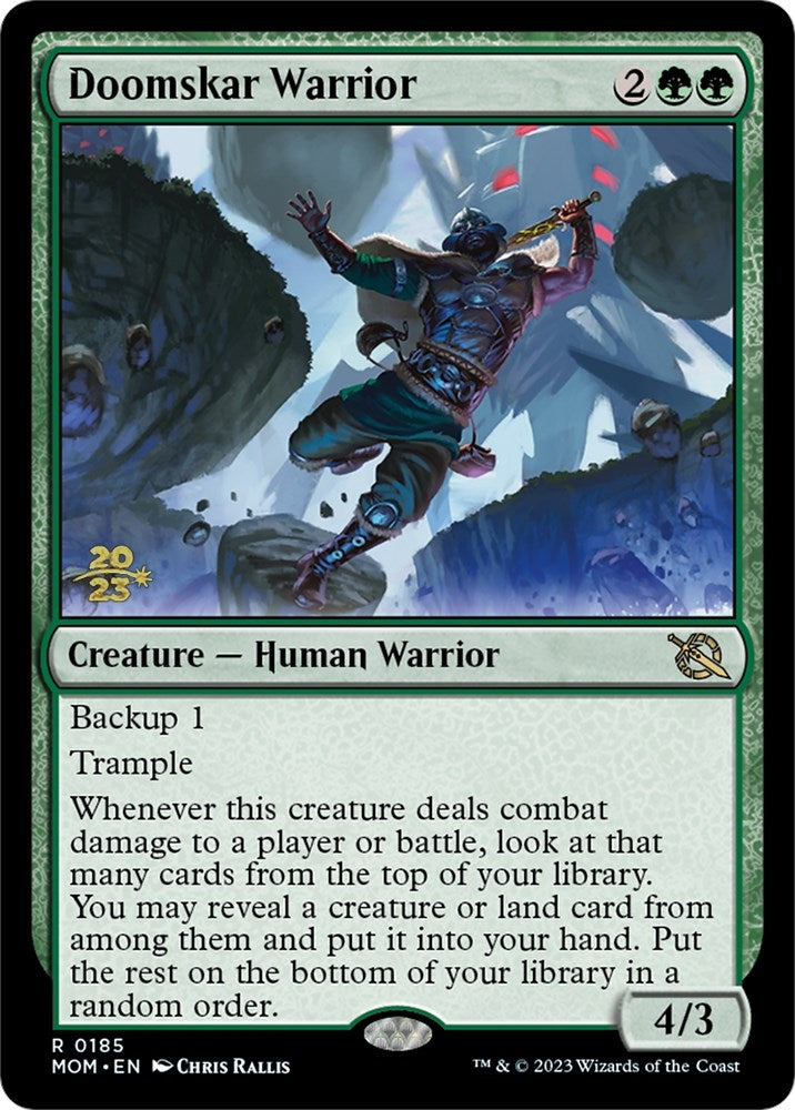 Doomskar Warrior (185) [PRE] - MTG Single