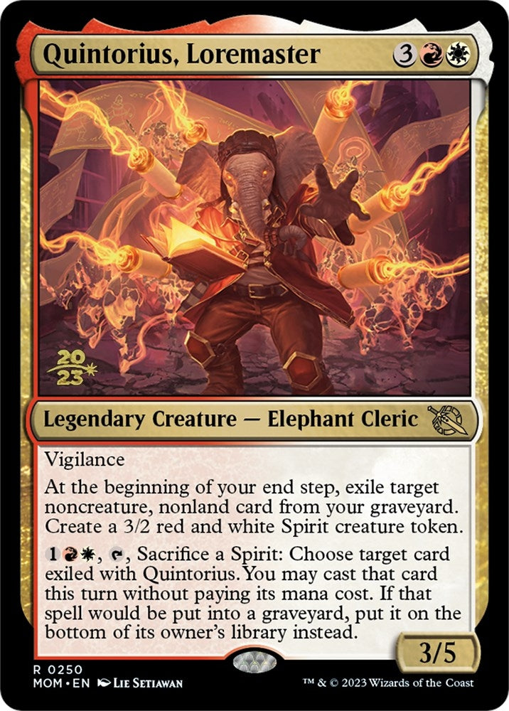 Quintorius Loremaster (250) [PRE] - MTG Single