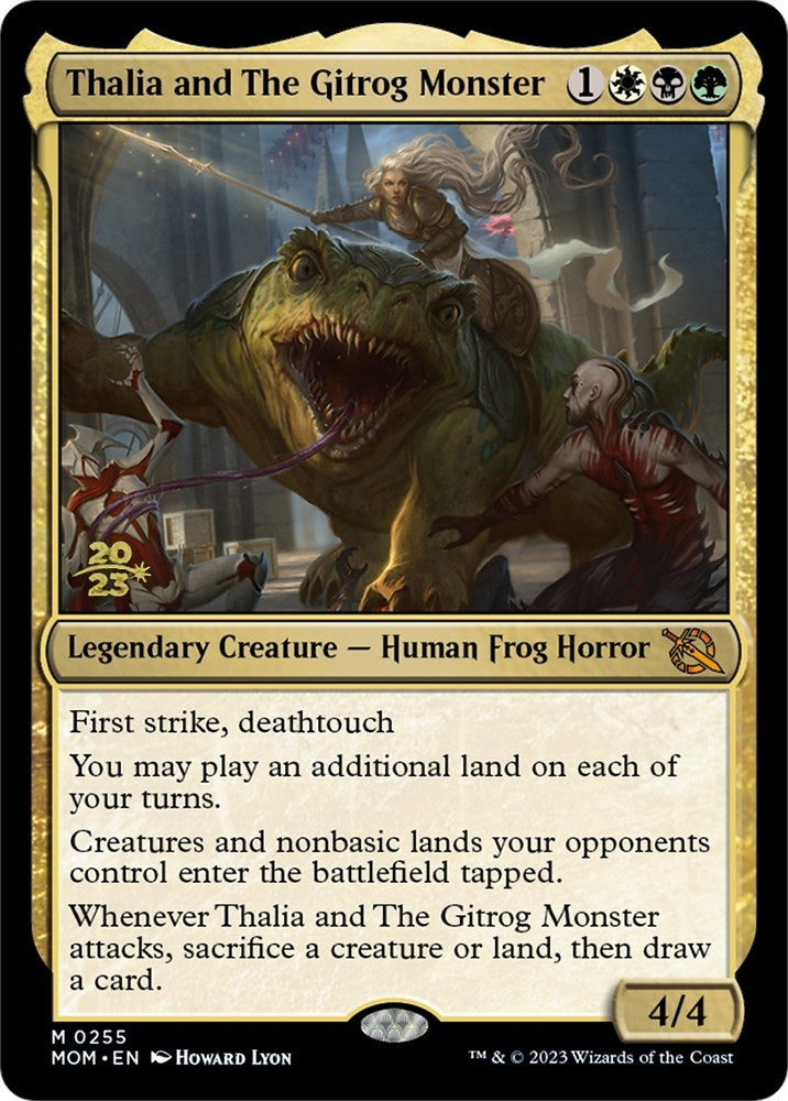 Thalia and The Gitrog Monster (255) [PRE] - MTG Single