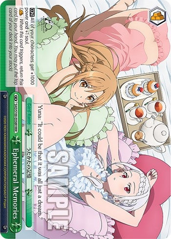Ephemeral Memories (RRR) (100058) [SAO/S100] - Weiss Schwarz Single