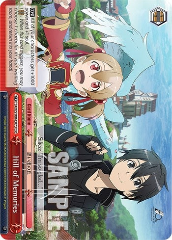 Hill of Memories (100073) [SAO/S100] - Weiss Schwarz Single