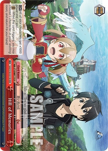 Hill of Memories (RRR) (100073) [SAO/S100] - Weiss Schwarz Single