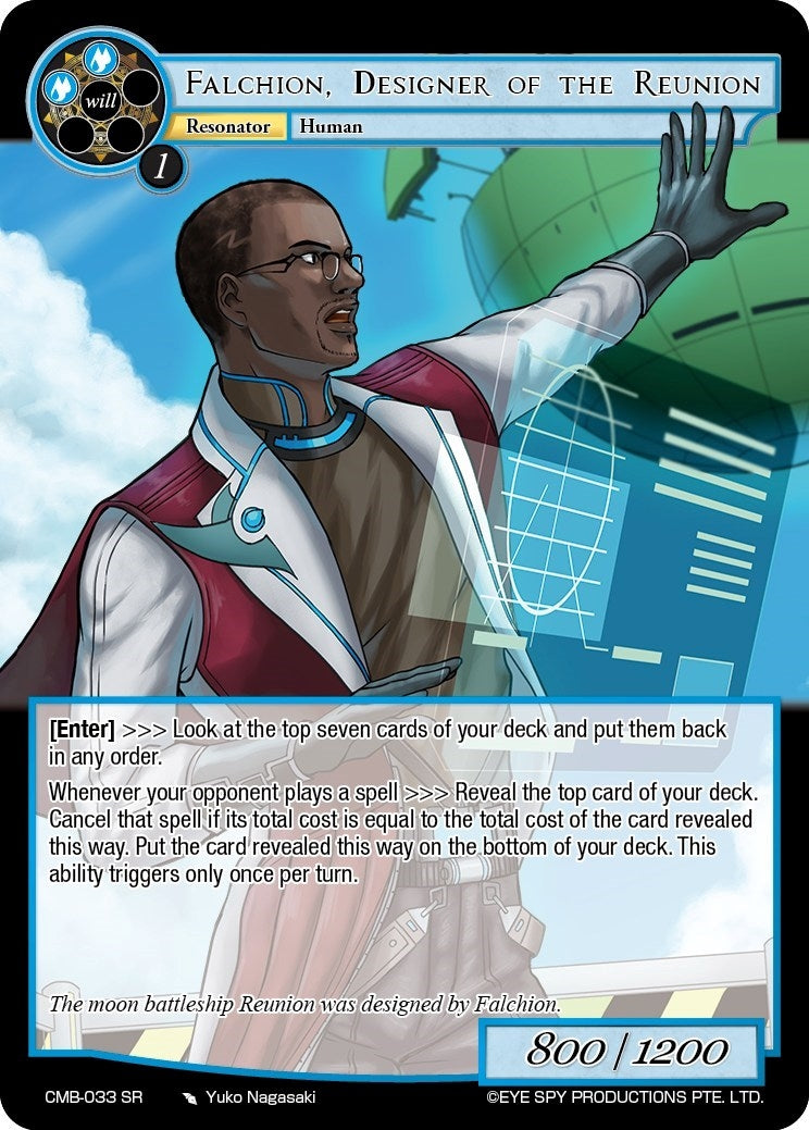 Falchion Designer of the Reunion (33) [CMB] - Force of Will Single