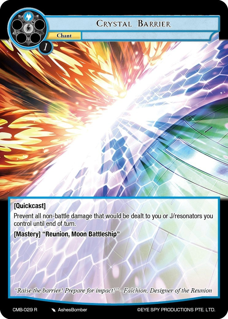 Crystal Barrier (29) [CMB] - Force of Will Single