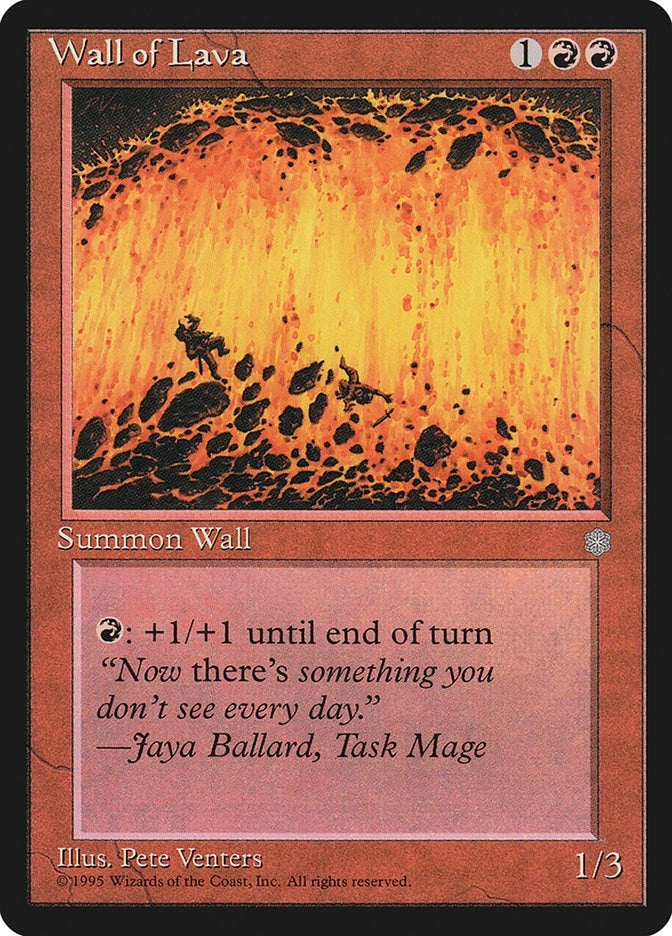 Wall of Lava [ICE] - MTG Single