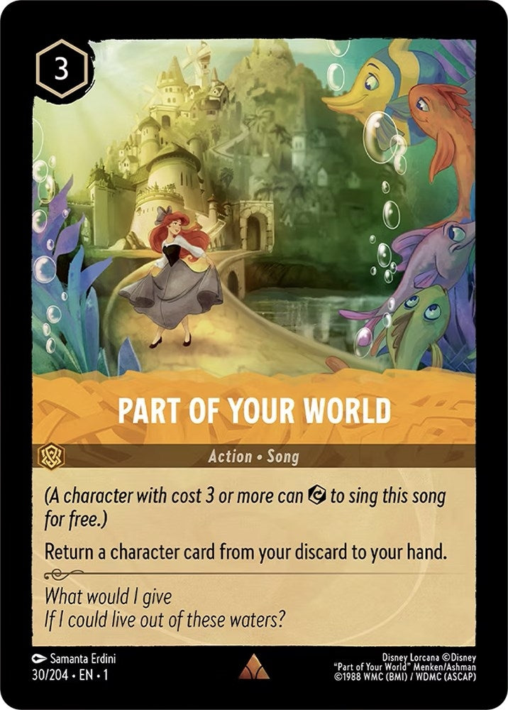 Part of Your World (30) (1) - Disney Lorcana Single