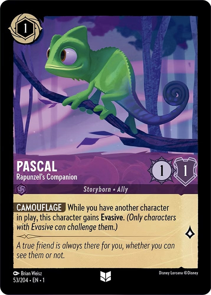 Pascal - Rapunzel’s Companion (53) (1) - Disney Lorcana Single