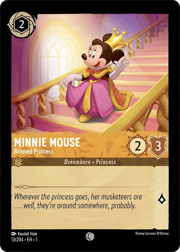 Minnie Mouse - Beloved Princess (13) (1) - Disney Lorcana Single