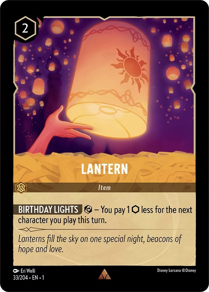 Lantern (33) (1) - Disney Lorcana Single