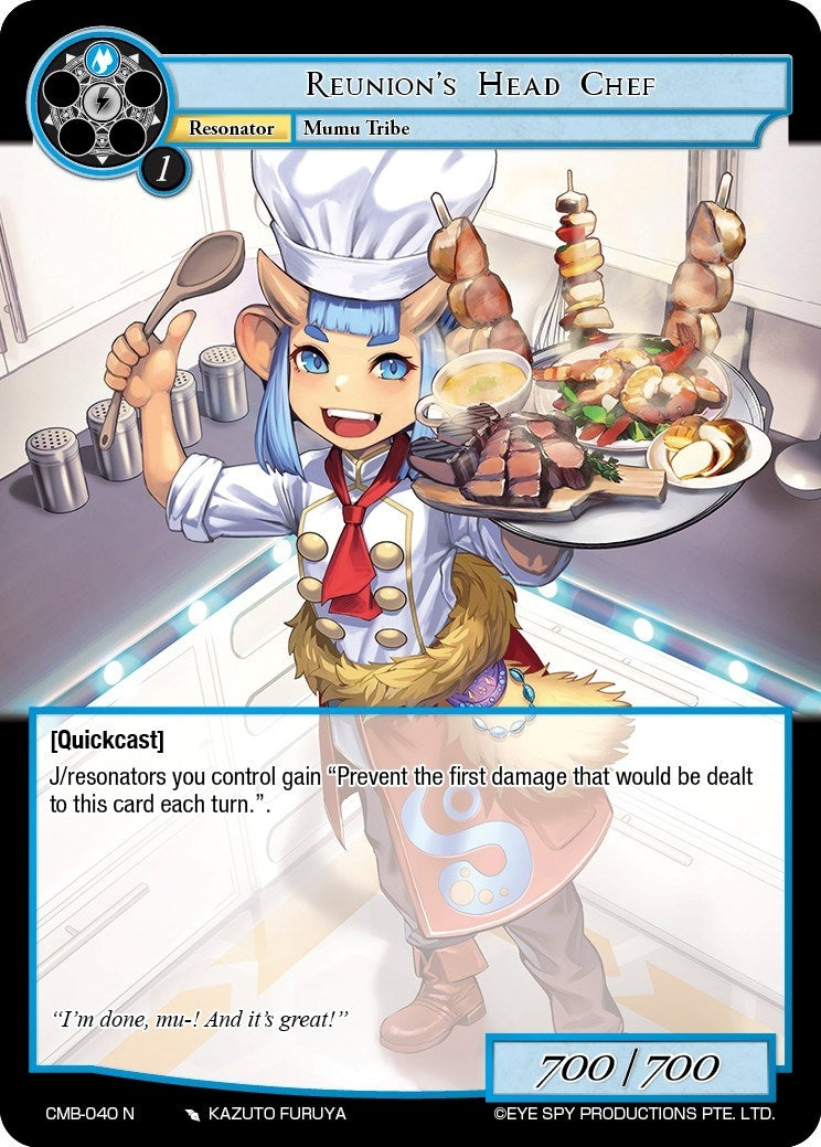 Reunion’s Head Chef (40) [CMB] - Force of Will Single
