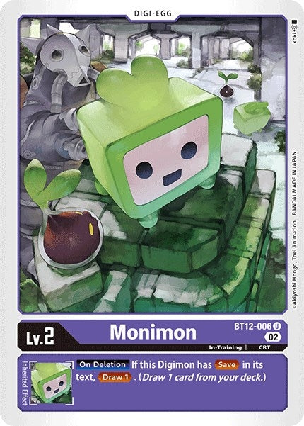 Monimon (12006) [BT12] - Digimon Card Game Single
