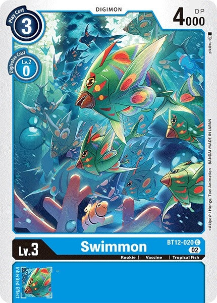 Swimmon (12020) [BT12] - Digimon Card Game Single