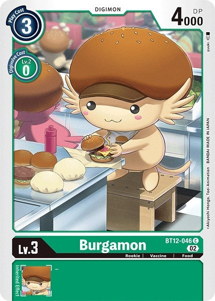 Burgamon (12046) [BT12] - Digimon Card Game Single