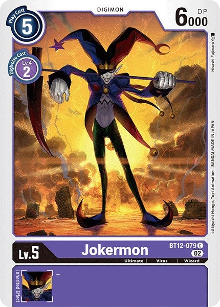 Jokermon (12079) [BT12] - Digimon Card Game Single
