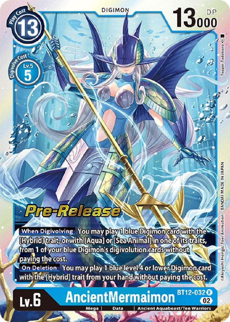 AncientMermaimon (12032) [BT12_PR] - Digimon Card Game Single