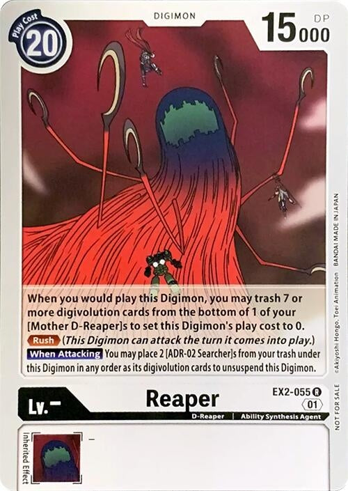 Reaper (2055) [RPC] - Digimon Card Game Single