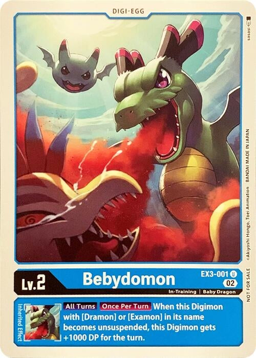 Bebydomon (3001) [RPC] - Digimon Card Game Single