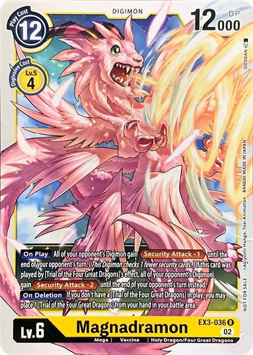 Magnadramon (3036) [RPC] - Digimon Card Game Single