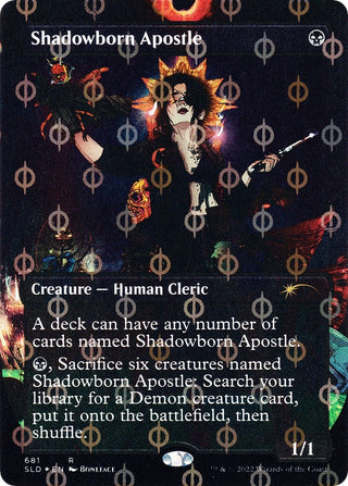 Shadowborn Apostle (681) (Step-and-Compleat Foil) (681) [SLD] - MTG Single