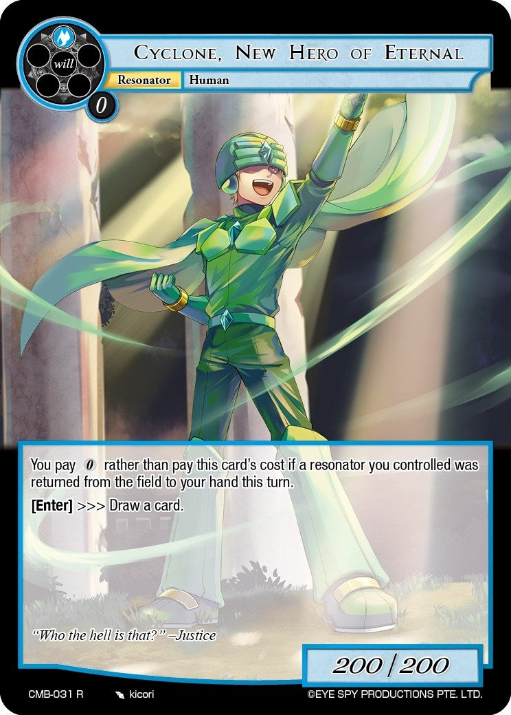 Cyclone New Hero of Eternal (31) [CMB] - Force of Will Single