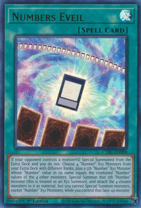 Numbers Eveil (0) (CYAC) - YuGiOh Single