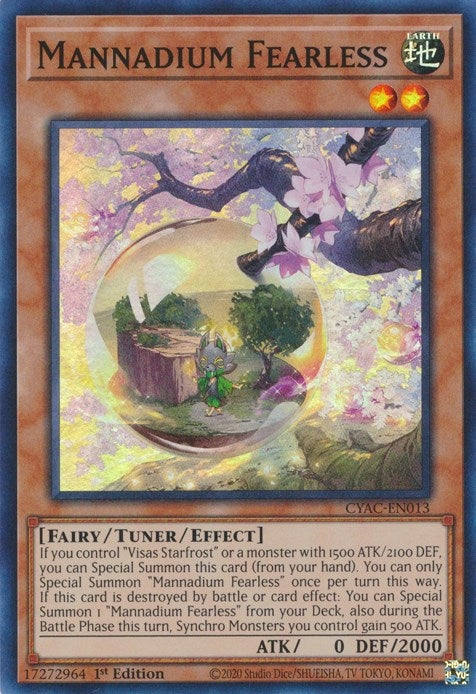 Mannadium Fearless (13) (CYAC) - YuGiOh Single