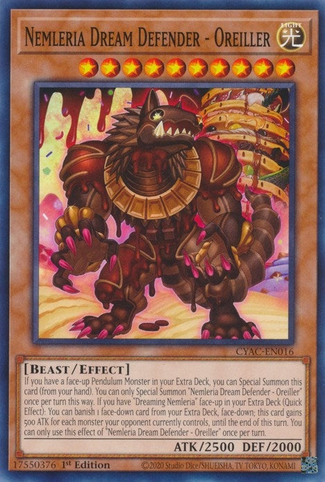 Nemleria Dream Defender - Oreiller (16) (CYAC) - YuGiOh Single