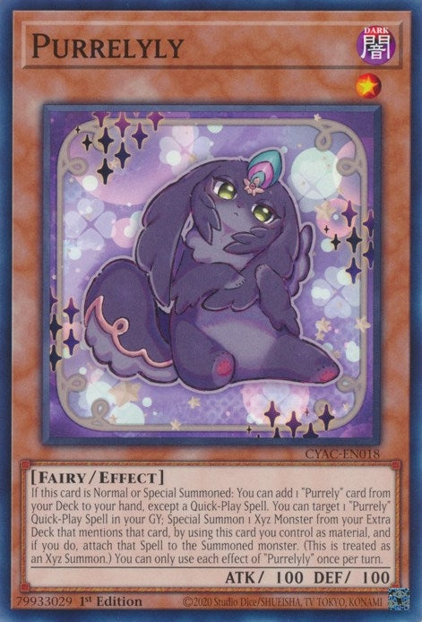 Purrelyly (18) (CYAC) - YuGiOh Single