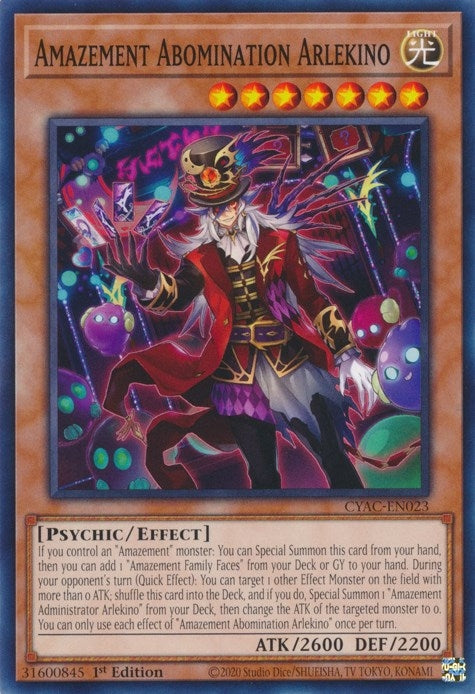 Amazement Abomination Arlekino (23) (CYAC) - YuGiOh Single