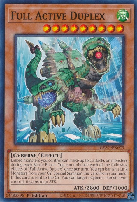 Full Active Duplex (25) (CYAC) - YuGiOh Single