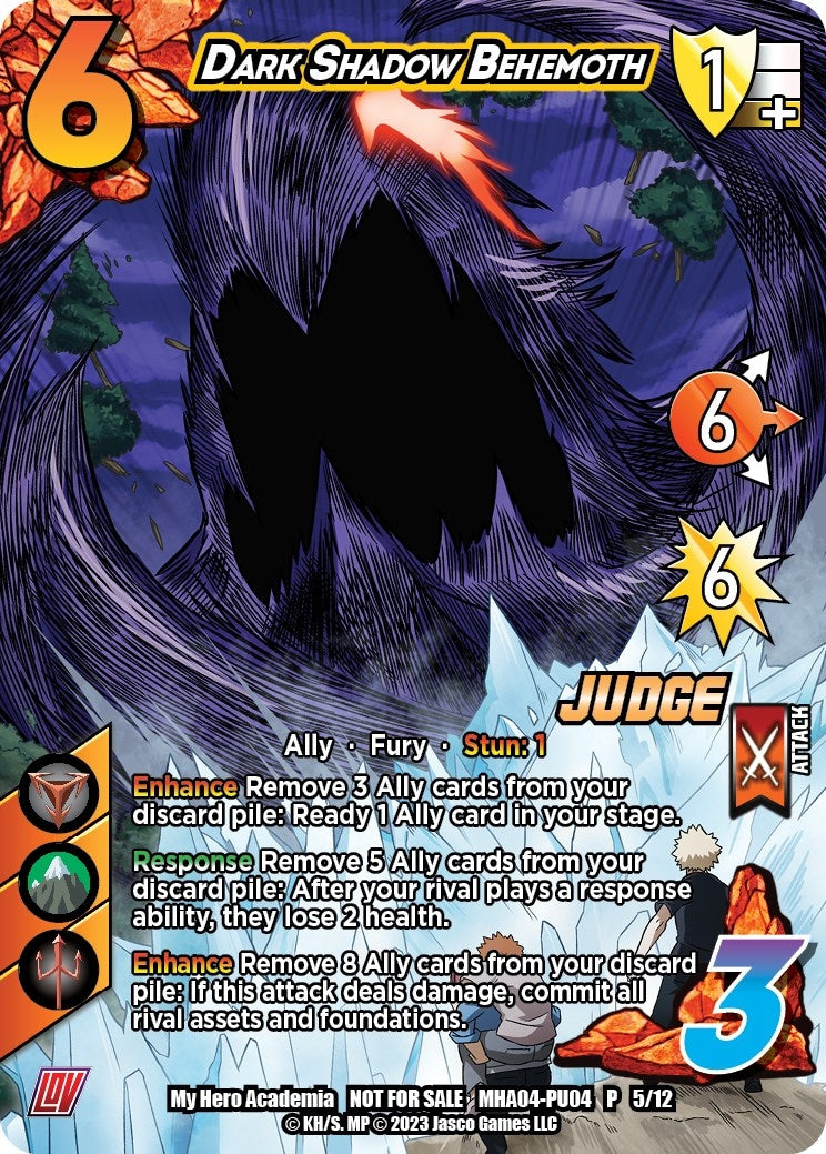 Dark Shadow Behemoth (Plus Ultra Pack 4 Judge) (4512) [MHAP] - UniVersus Single