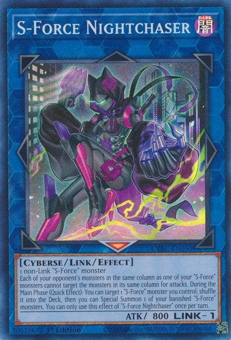 S-Force Nightchaser (50) (CYAC) - YuGiOh Single