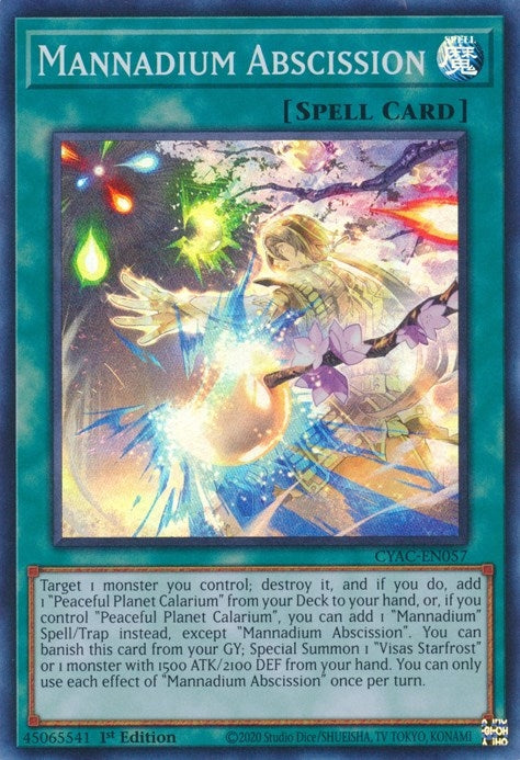 Mannadium Abscission (57) (CYAC) - YuGiOh Single