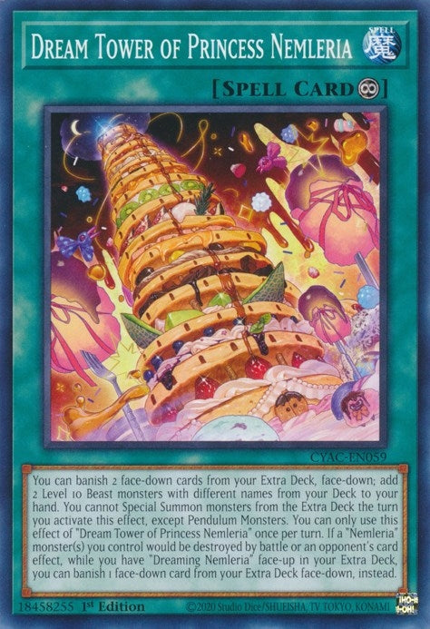 Dream Tower of Princess Nemleria (59) (CYAC) - YuGiOh Single