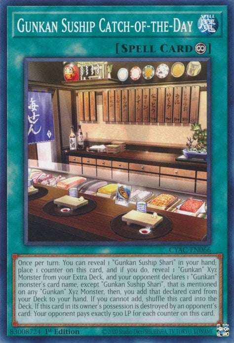 Gunkan Suship Catch-of-the-Day (66) (CYAC) - YuGiOh Single