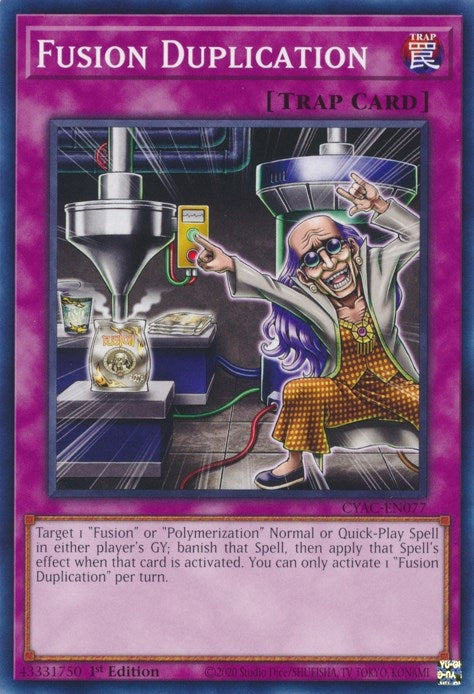 Fusion Duplication (77) (CYAC) - YuGiOh Single