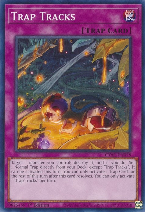 Trap Tracks (78) (CYAC) - YuGiOh Single