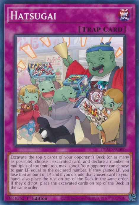 Hatsugai (80) (CYAC) - YuGiOh Single
