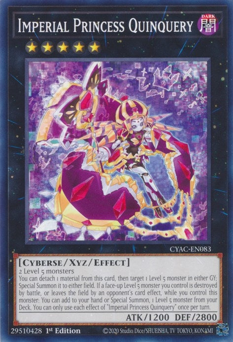 Imperial Princess Quinquery (83) (CYAC) - YuGiOh Single