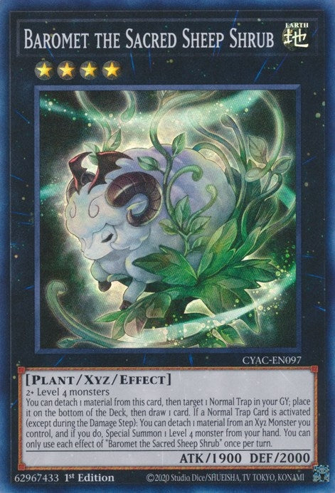Baromet the Sacred Sheep Shrub (97) (CYAC) - YuGiOh Single