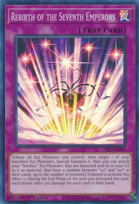 Rebirth of the Seventh Emperors (99) (CYAC) - YuGiOh Single