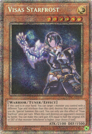 Visas Starfrost (Starlight Rare) (100) (CYAC) - YuGiOh Single
