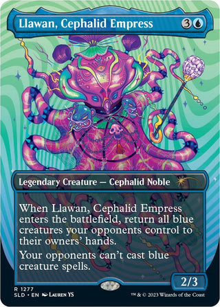 Llawan Cephalid Empress (1277) [SLD] - MTG Single