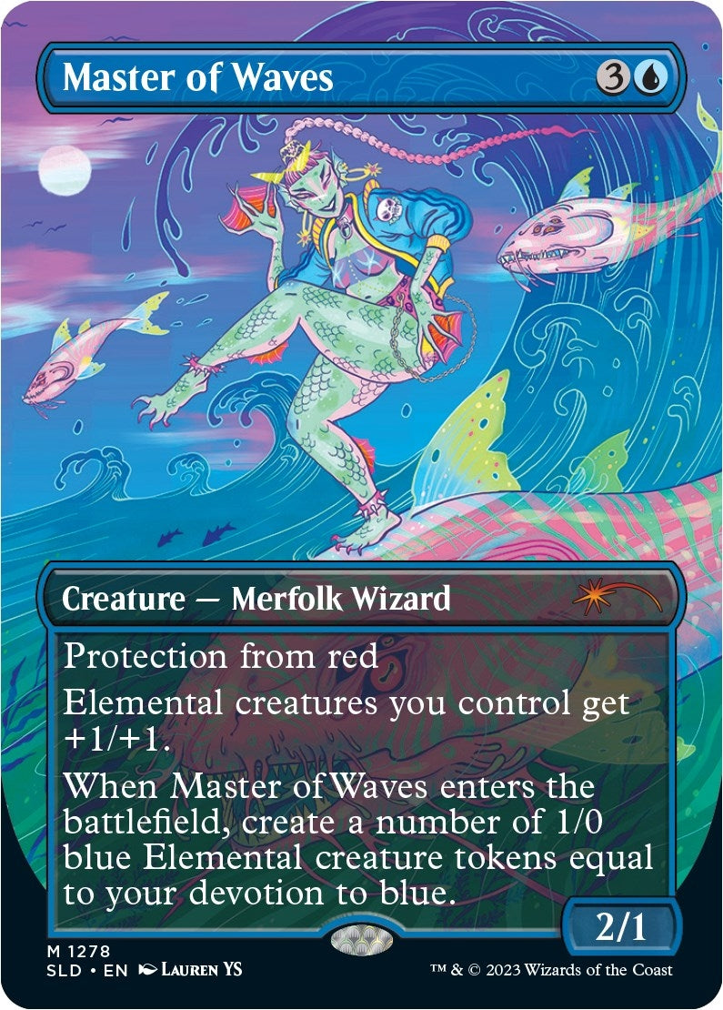 Master of Waves (1278) [SLD] - MTG Single