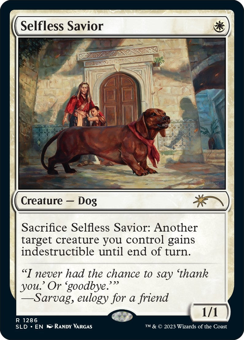 Selfless Savior (1286) [SLD] - MTG Single
