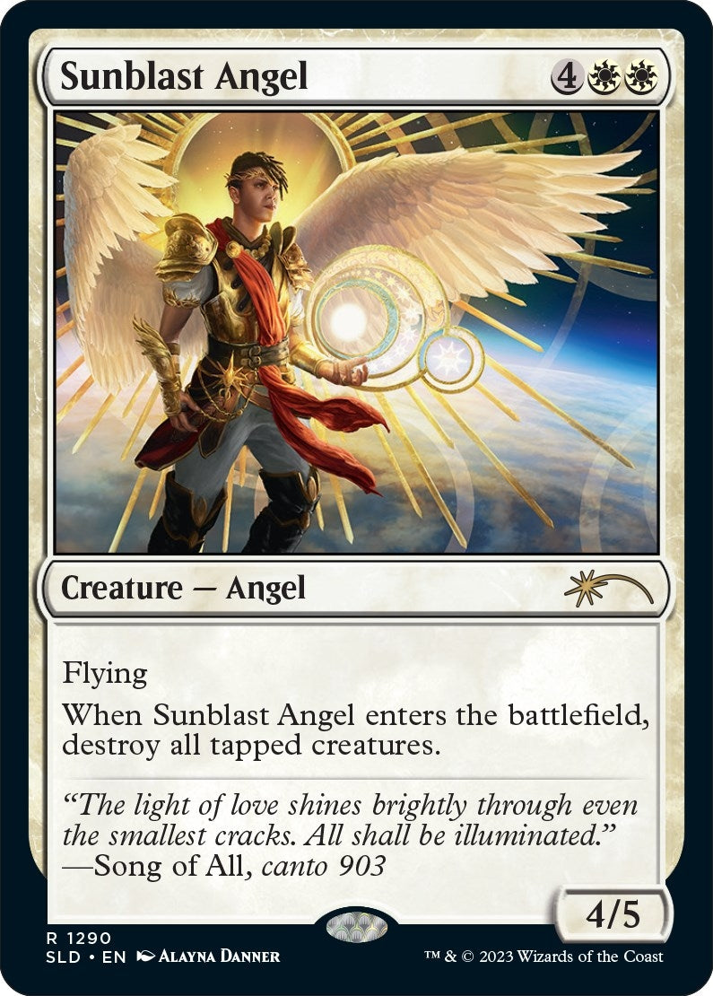 Sunblast Angel (1290) [SLD] - MTG Single
