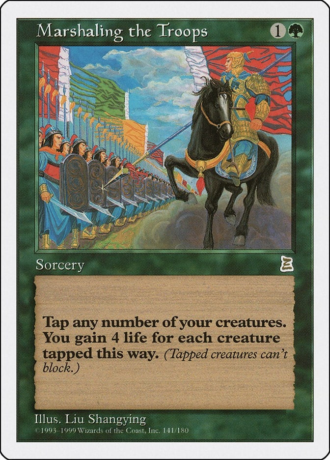 Marshaling the Troops (141) [PTK] - MTG Single