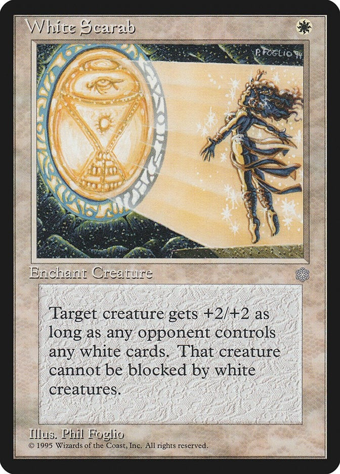 White Scarab [ICE] - MTG Single