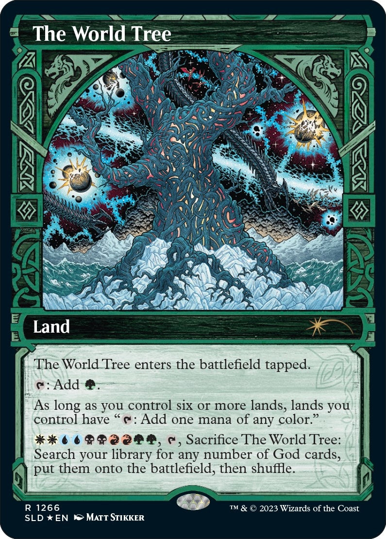 The World Tree (Halo Foil) (1266) [SLD] - MTG Single