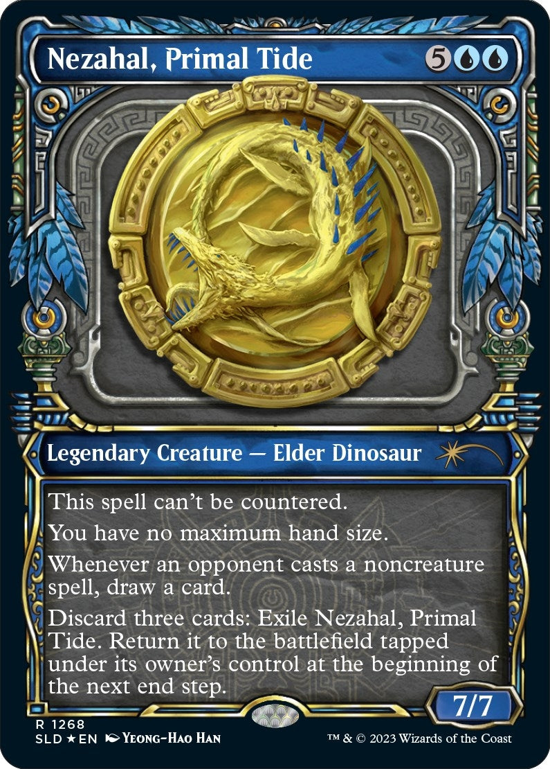 Nezahal Primal Tide (Halo Foil) (1268) [SLD] - MTG Single